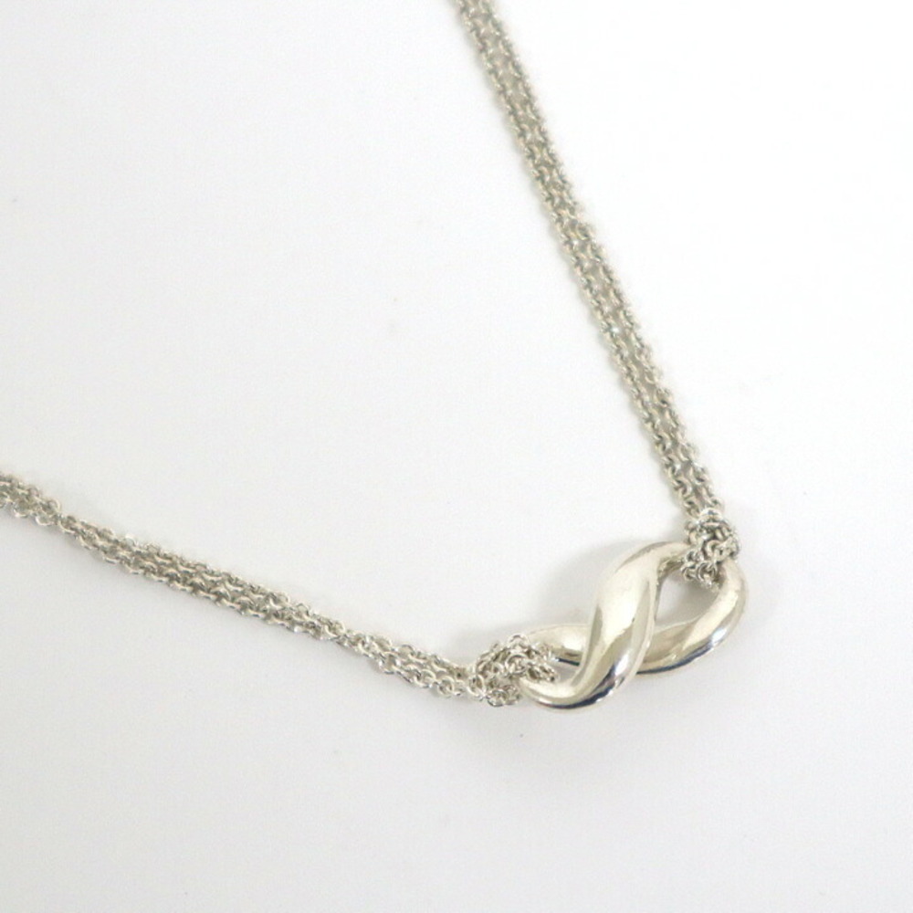 Tiffany Infinity Necklace Silver